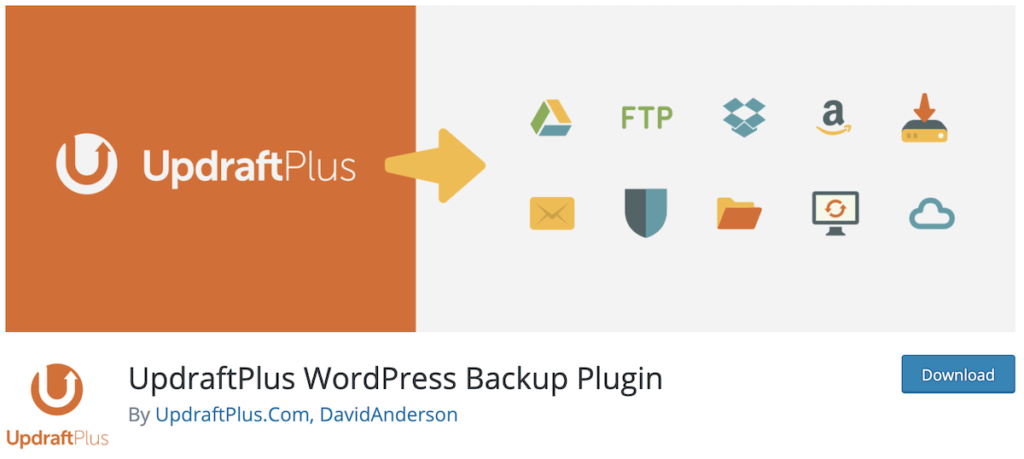 updraftplus plugin de sauvegarde wordpress